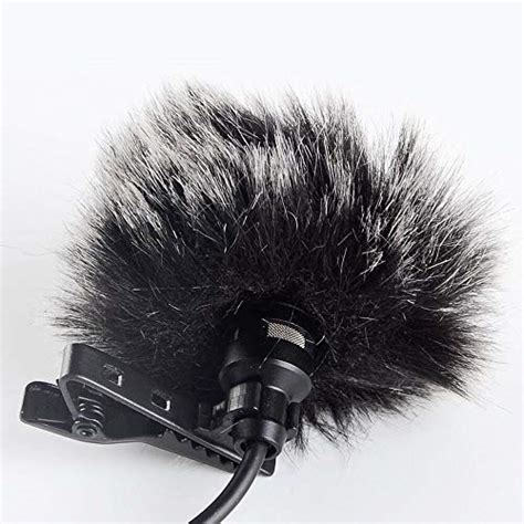 wind muff|Lavalier Wind Muff 2 Pack Lapel Microphone Wind Muff.